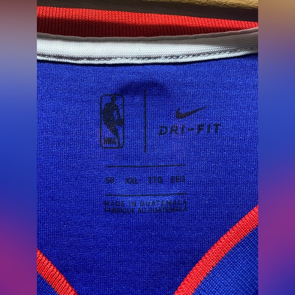 2019 Derrick Rose Nike Connect Detroit Pistons Jersey. - Picture 2 of 4